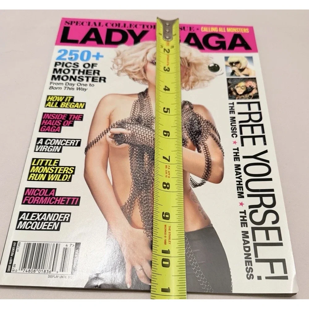 Lady Gaga Fashion Magazine 2011 Calling all Monsters Gift Special Edition Issue